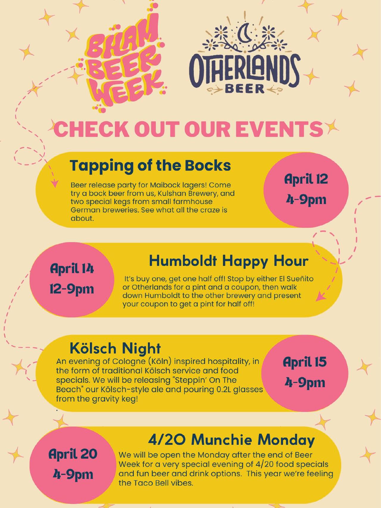 Bellingham Beer Week 2026 poster